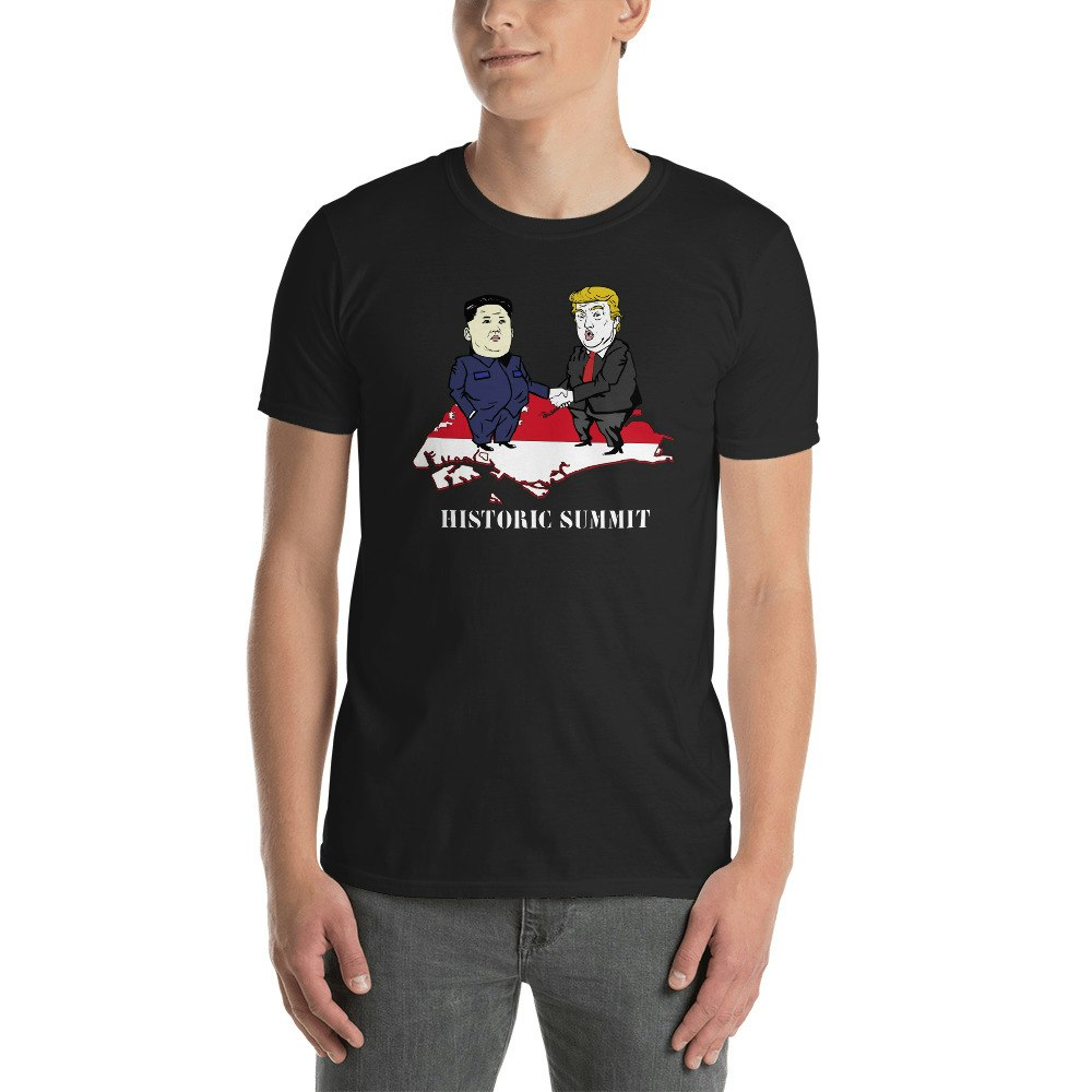 Trump Meets Rocket Man Shirt gallery image