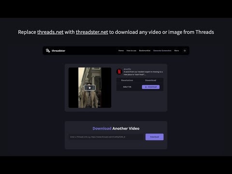 Threads Video Downloader gallery image