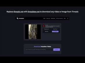 Threads Video Downloader gallery image