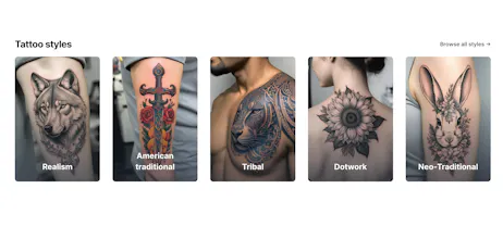 AI Tattoo Generator gallery image