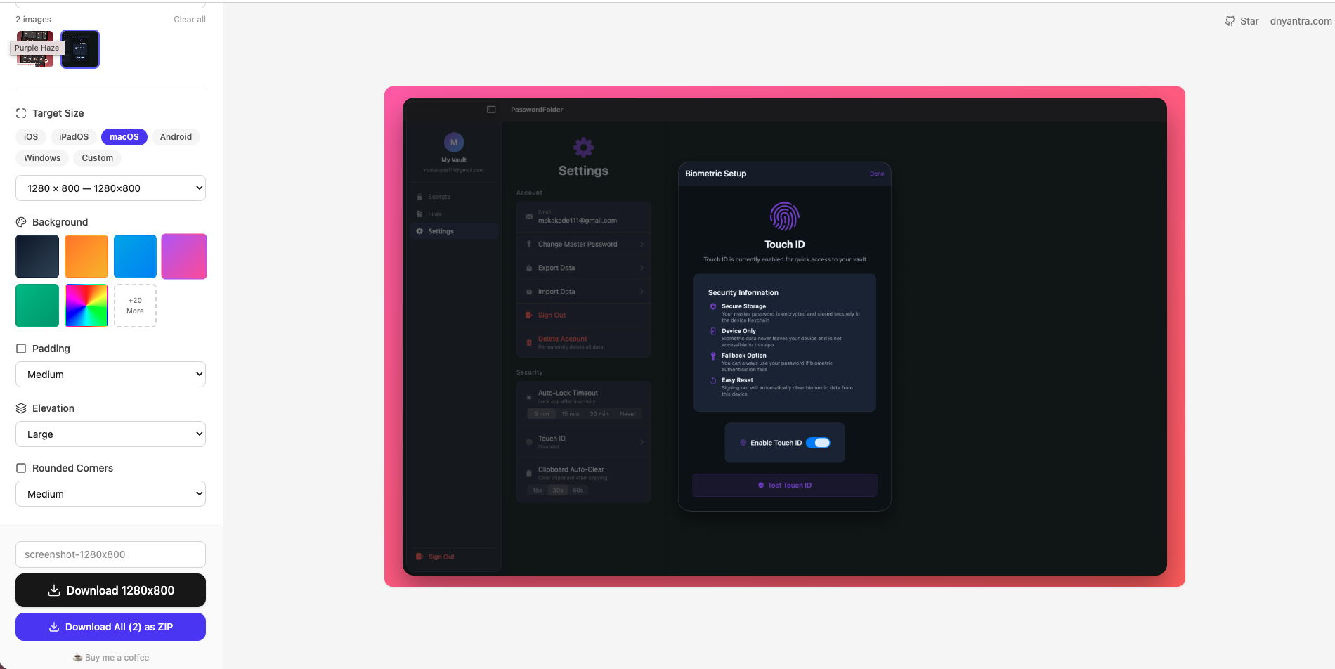 Screenshots gallery image