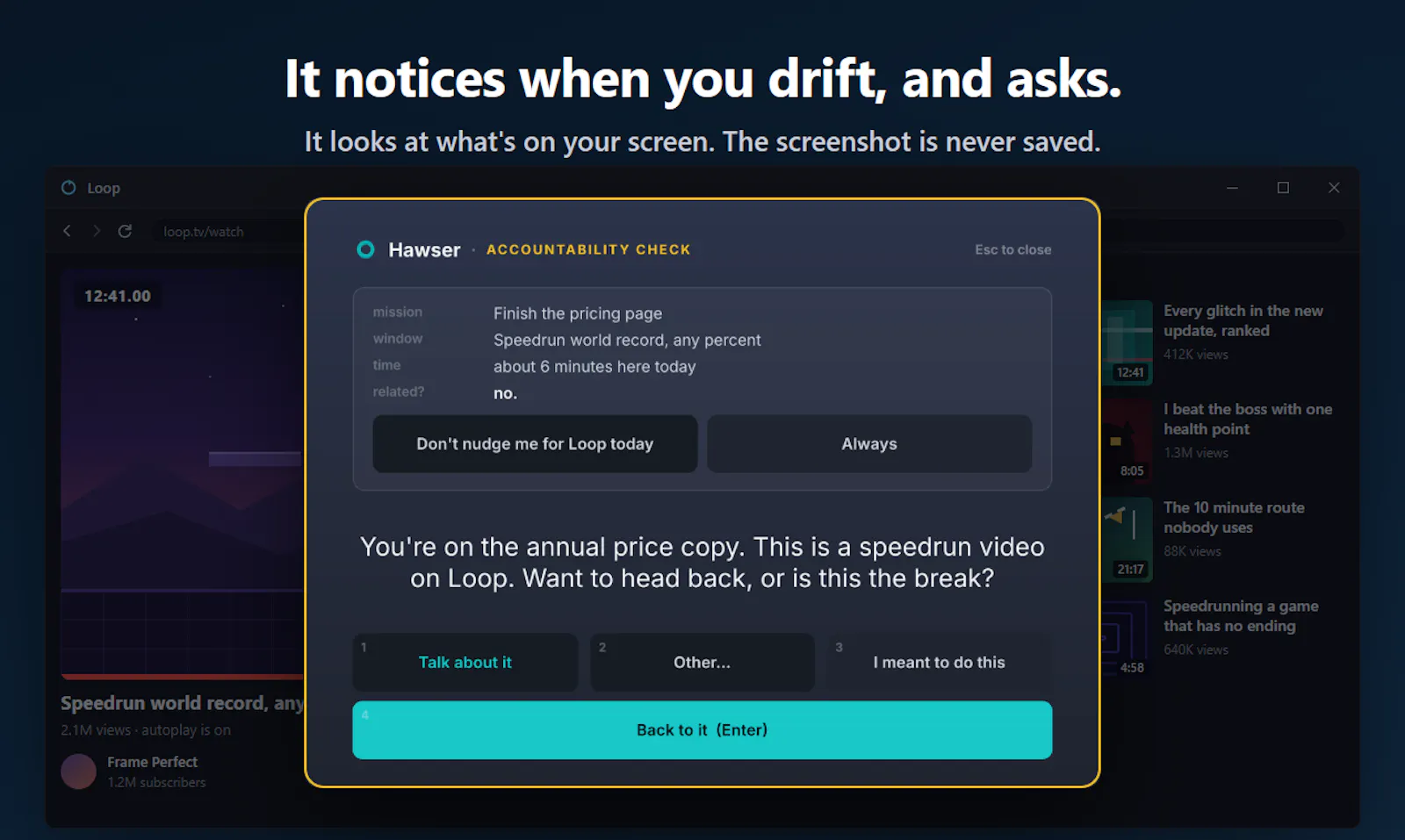 Hawser screenshot 2
