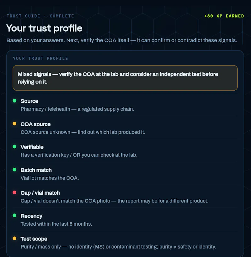 Pep Trust screenshot 7