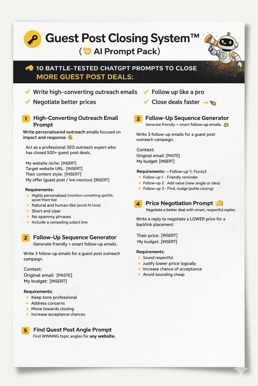 Guest Post Closing System