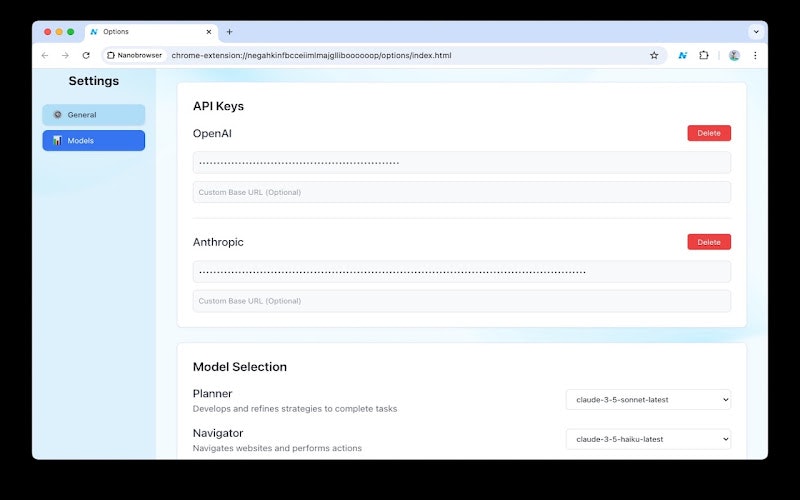 Nanobrowser gallery image