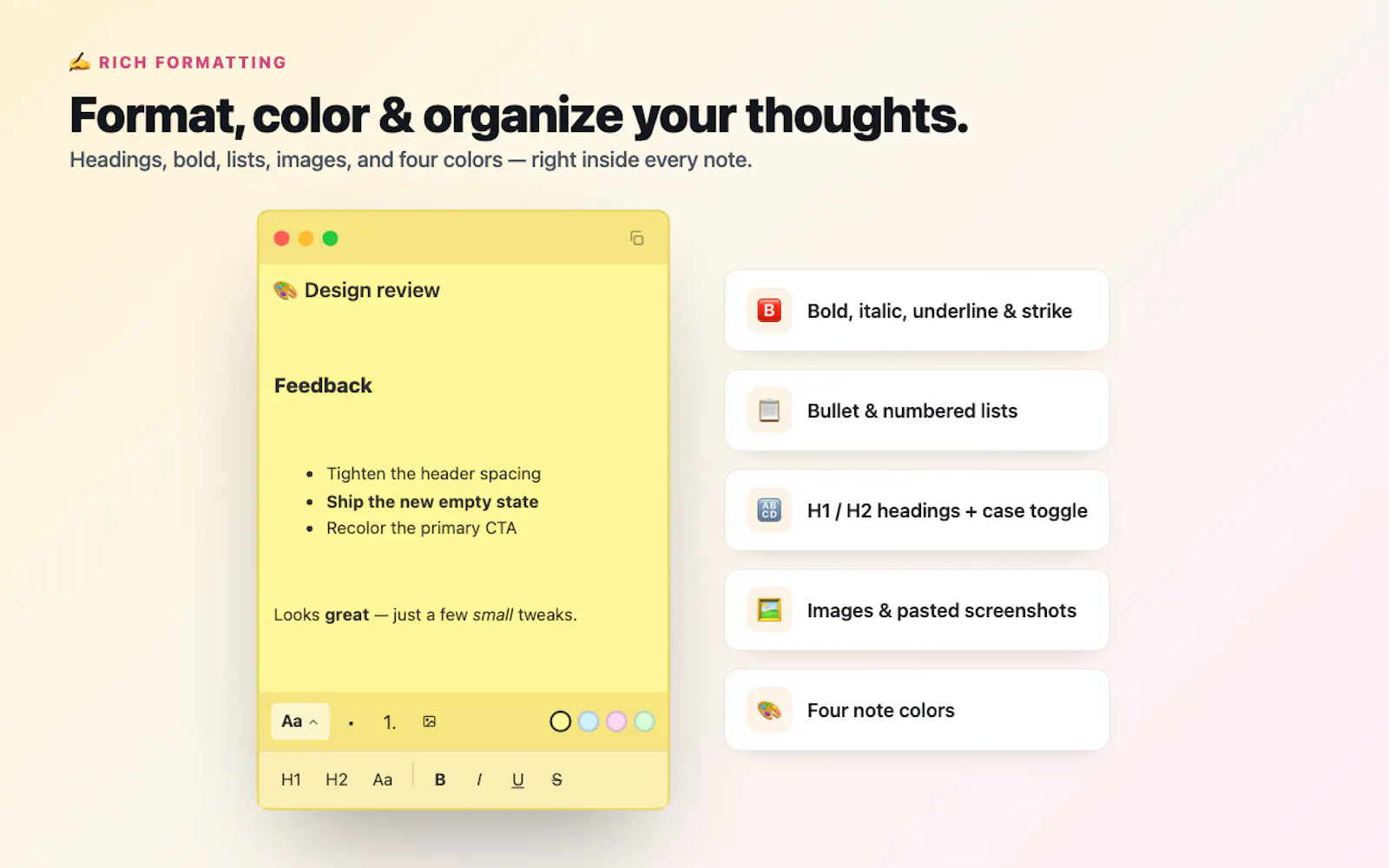 Sticky Notes Anywhere screenshot 3