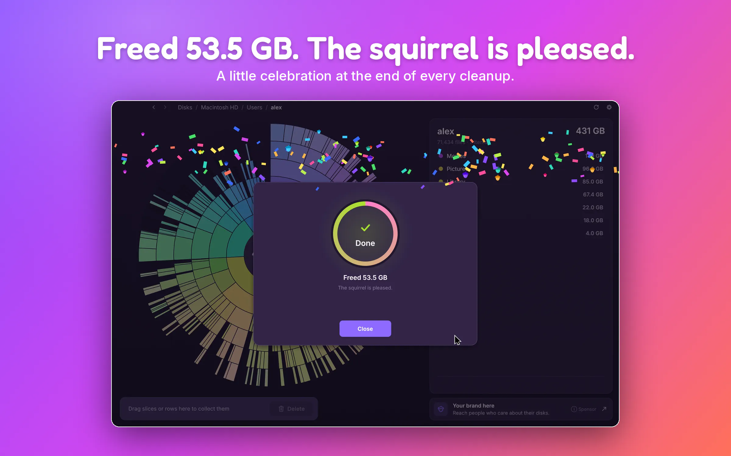 SquirrelDisk 2.0 gallery image
