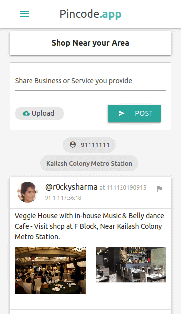 Pincode.app - City based Social Network gallery image
