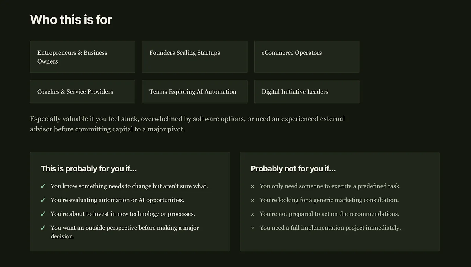 Digital Growth & Automation Session screenshot 6