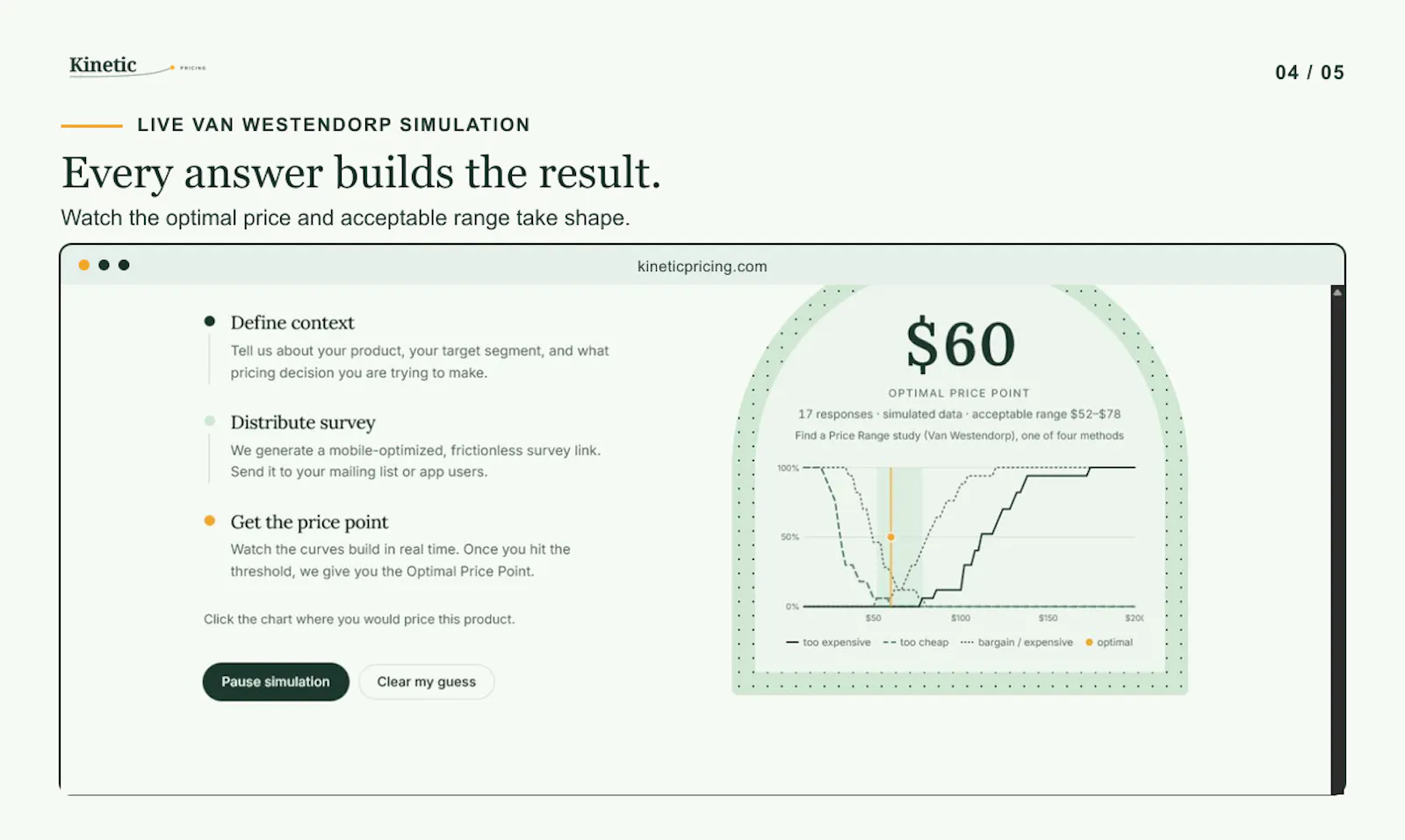 Kinetic Pricing screenshot 6