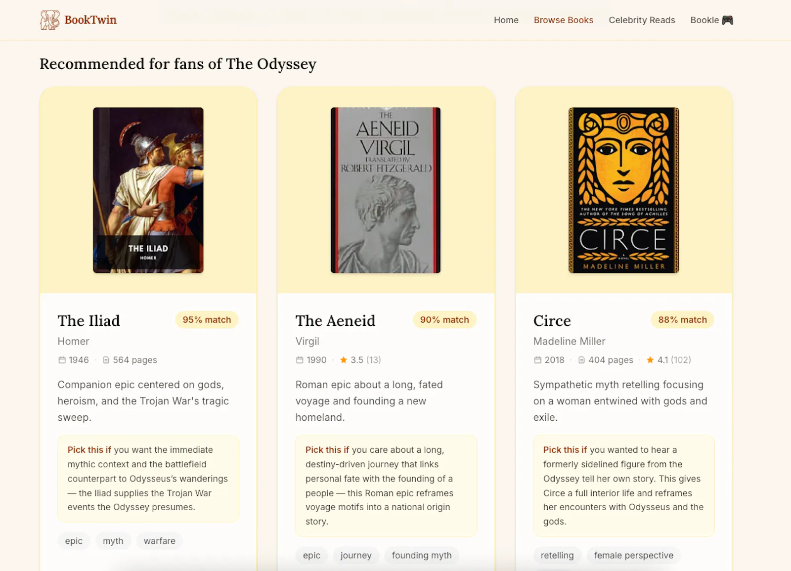 BookTwin screenshot 2