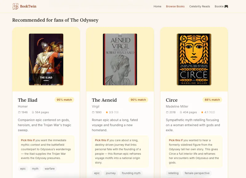 BookTwin screenshot 2