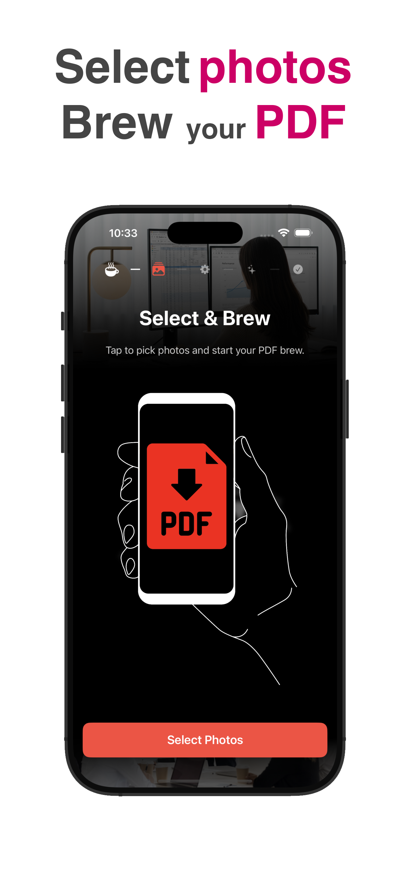 Média PDF Express - Créateur PDF rapide et rapide.Pas de téléchargements.Pas de bruit.Gratuit. 3
