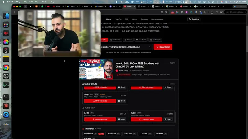 Ytinsta screenshot 1 (video preview)