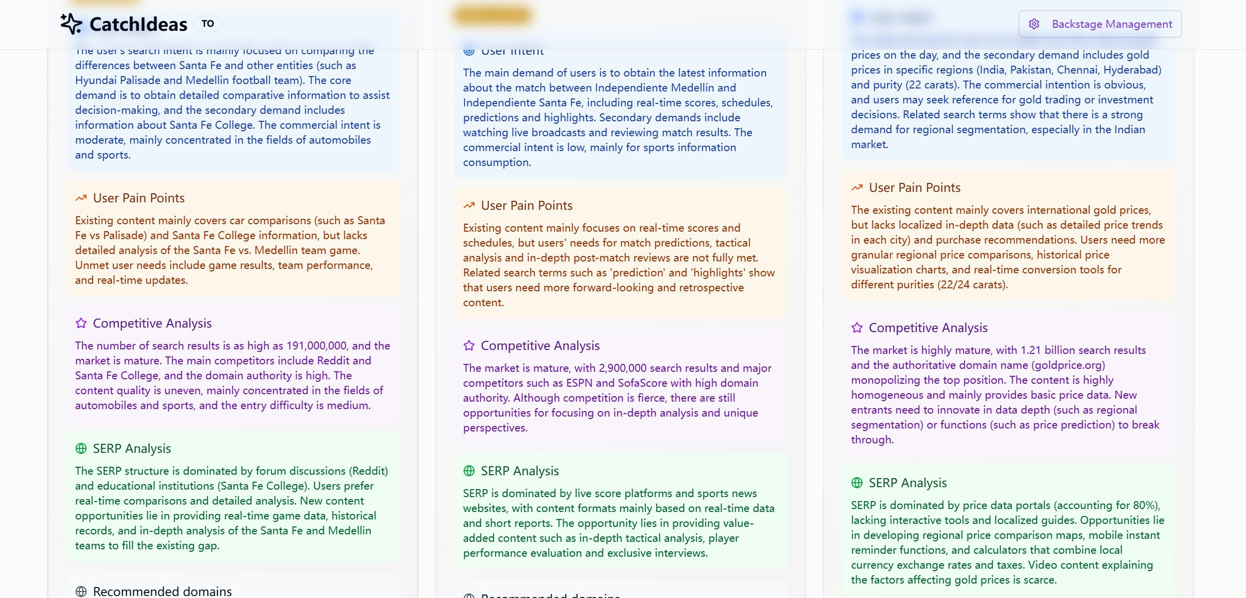 Catchideas - Analisi della domanda di parole chiave per idee di progetto attuabili media 3