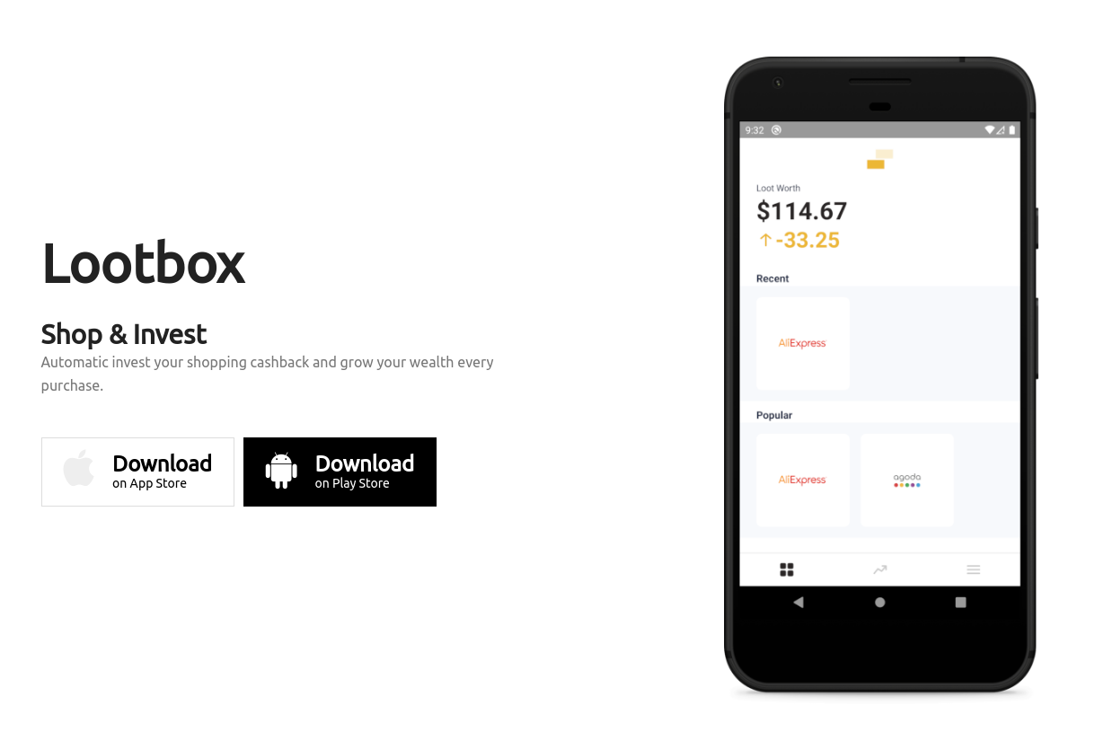 Lootbox - Shopping & Invest gallery image