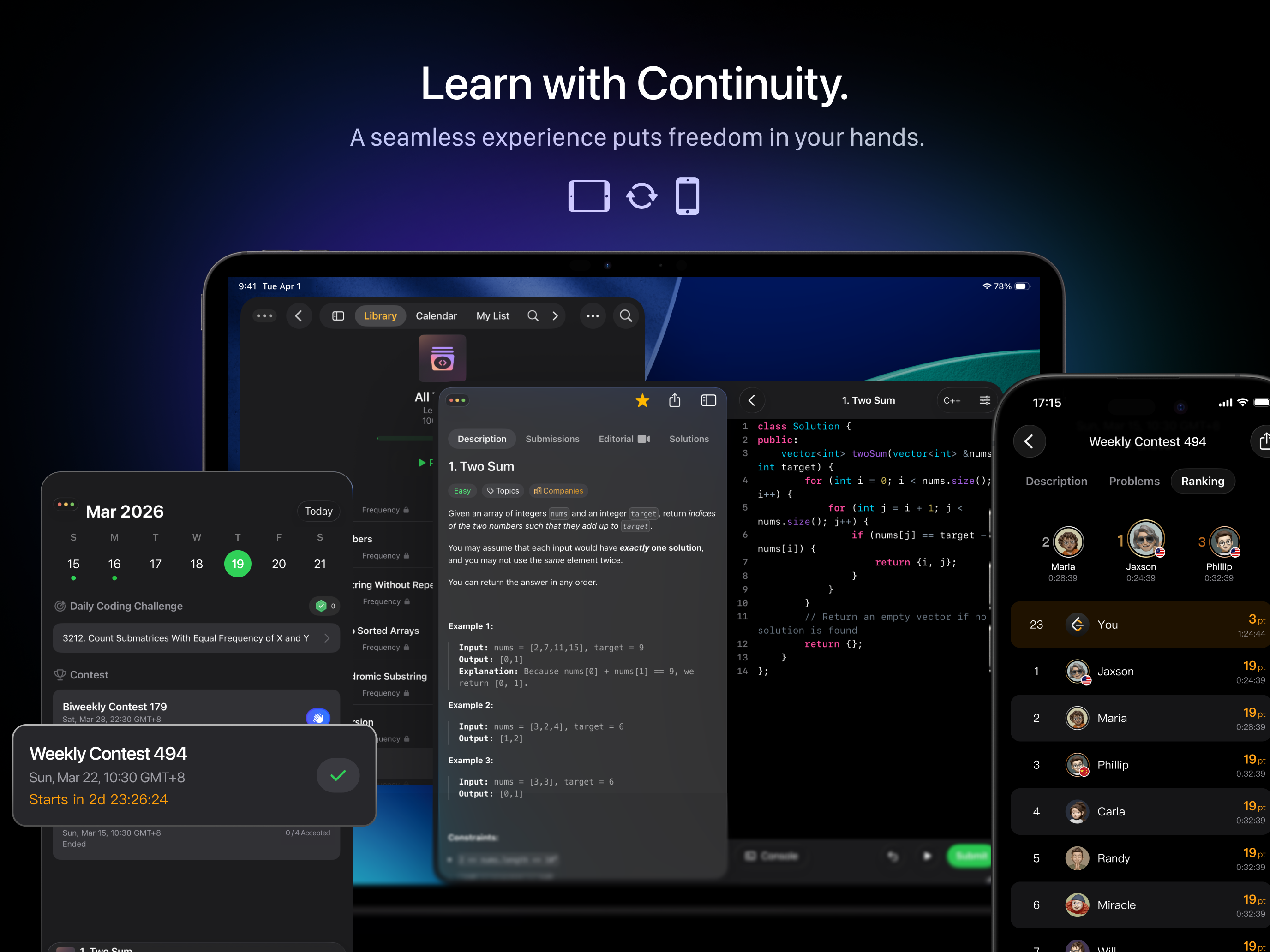 LeetCode App gallery image