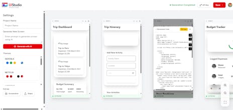 UI Studio gallery image