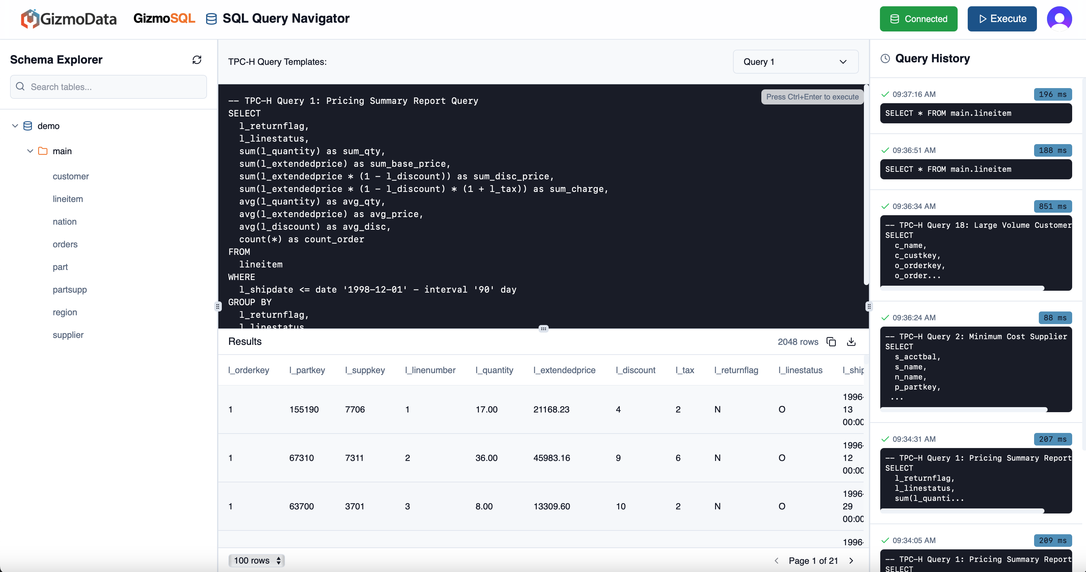 GizmoSQL gallery image