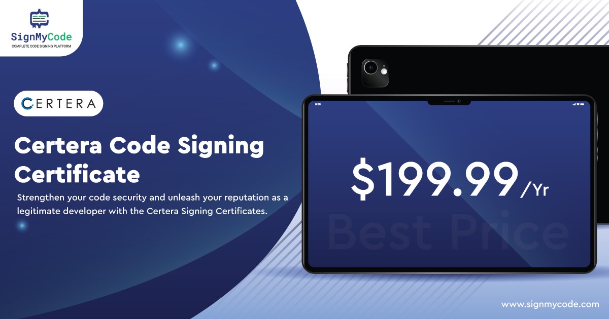 Certera Code Signing Certificate gallery image
