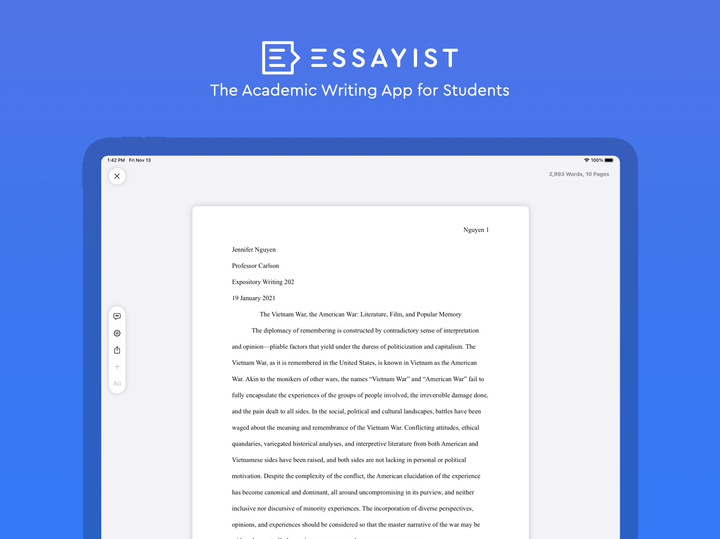 Essayist gallery image