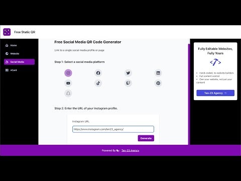 Free Static QR gallery image