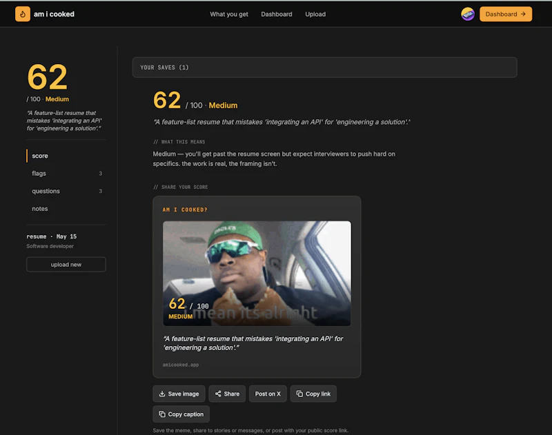 Am I Cooked? screenshot 3