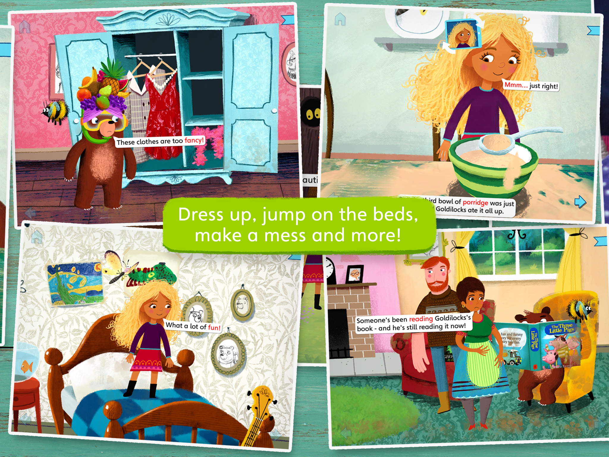 Goldilocks and Little Bear by Nosy Crow gallery image