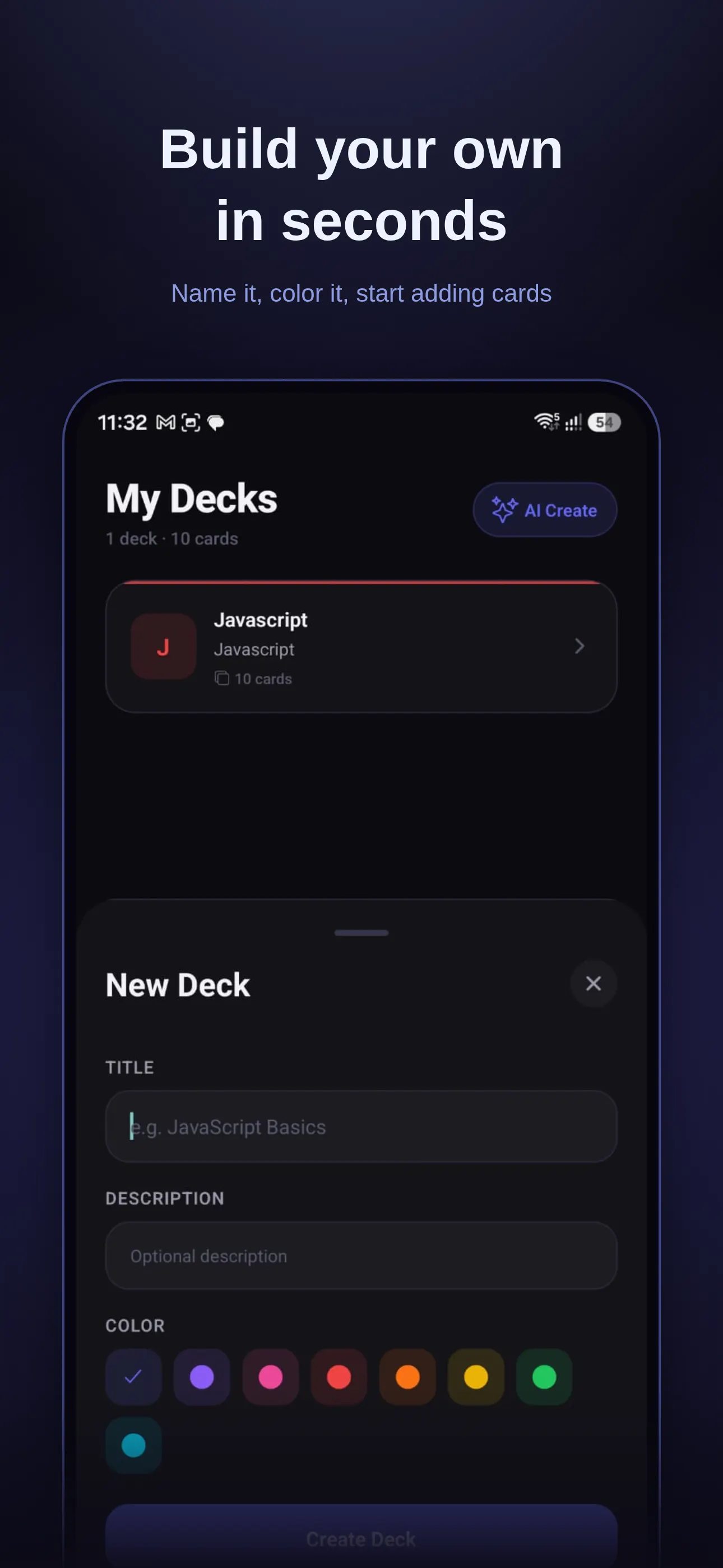 Flashcard AI gallery image