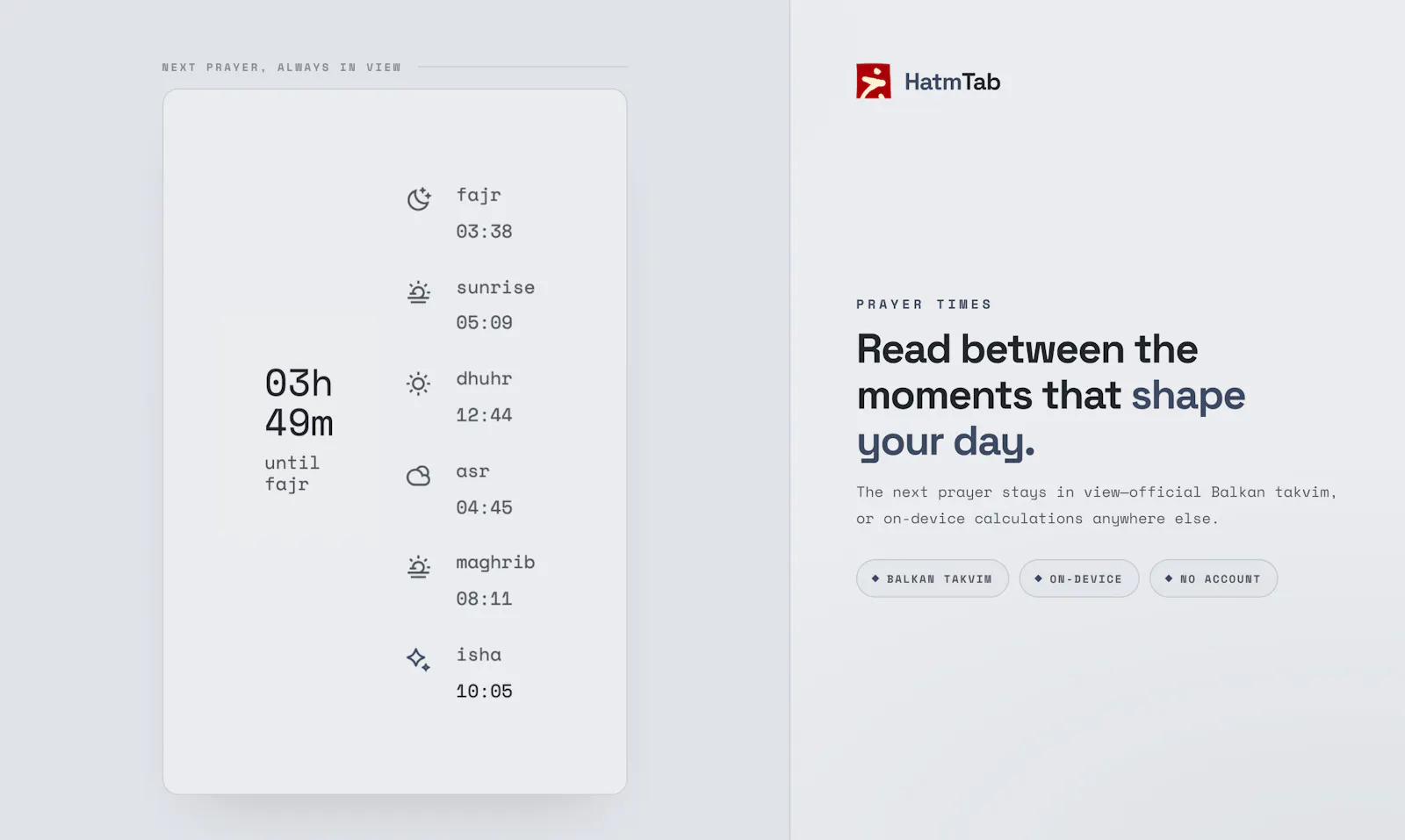 HatmTab screenshot 3