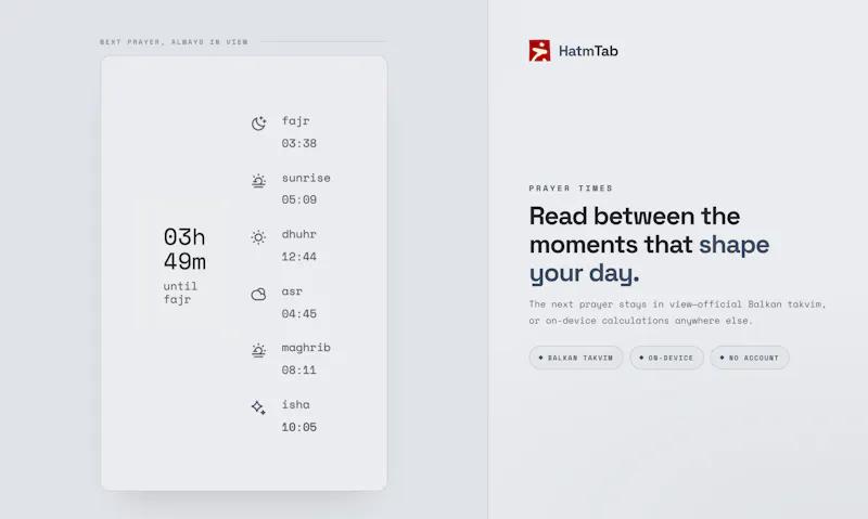 HatmTab screenshot 3