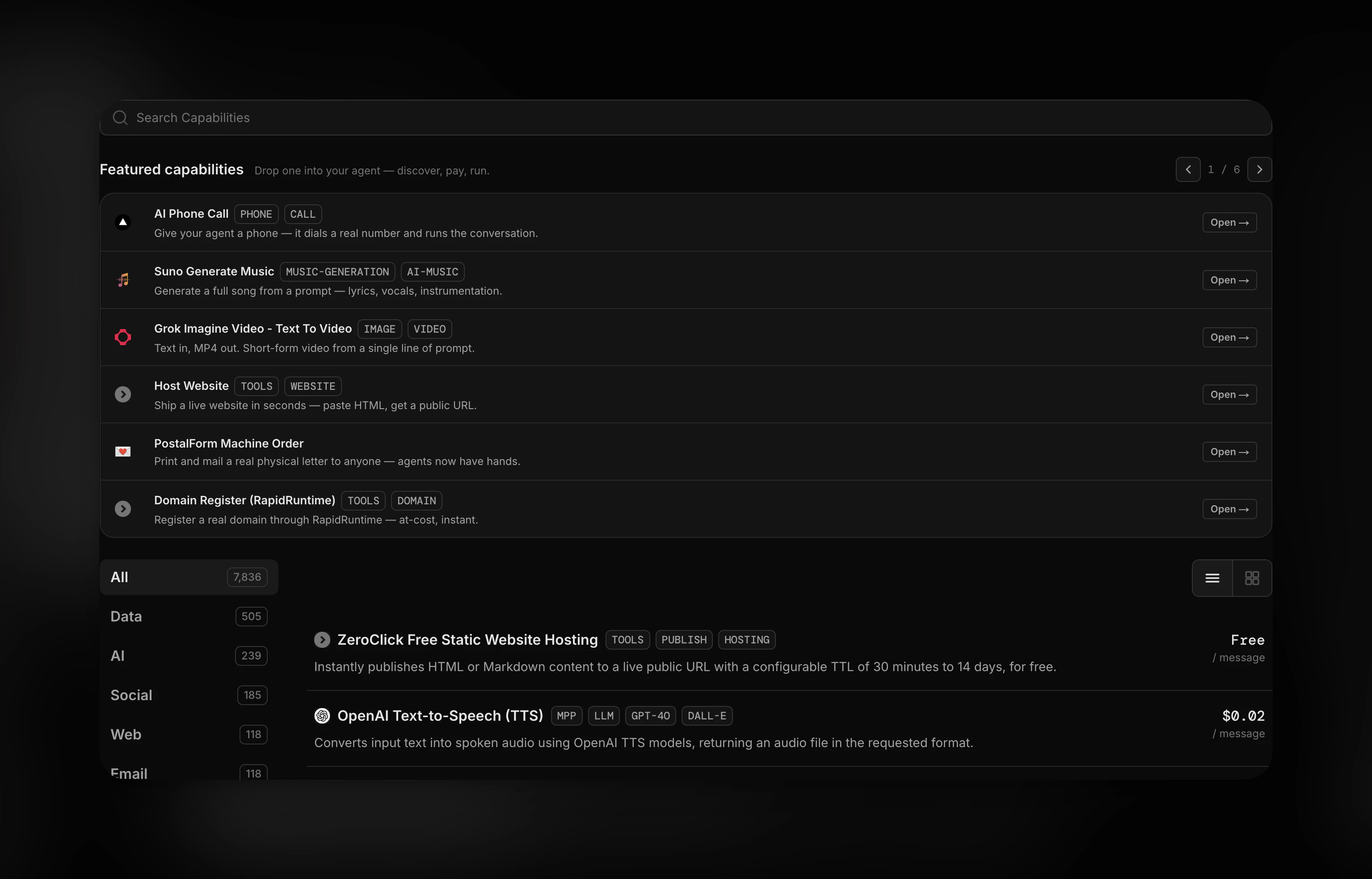 zero.xyz screenshot 2