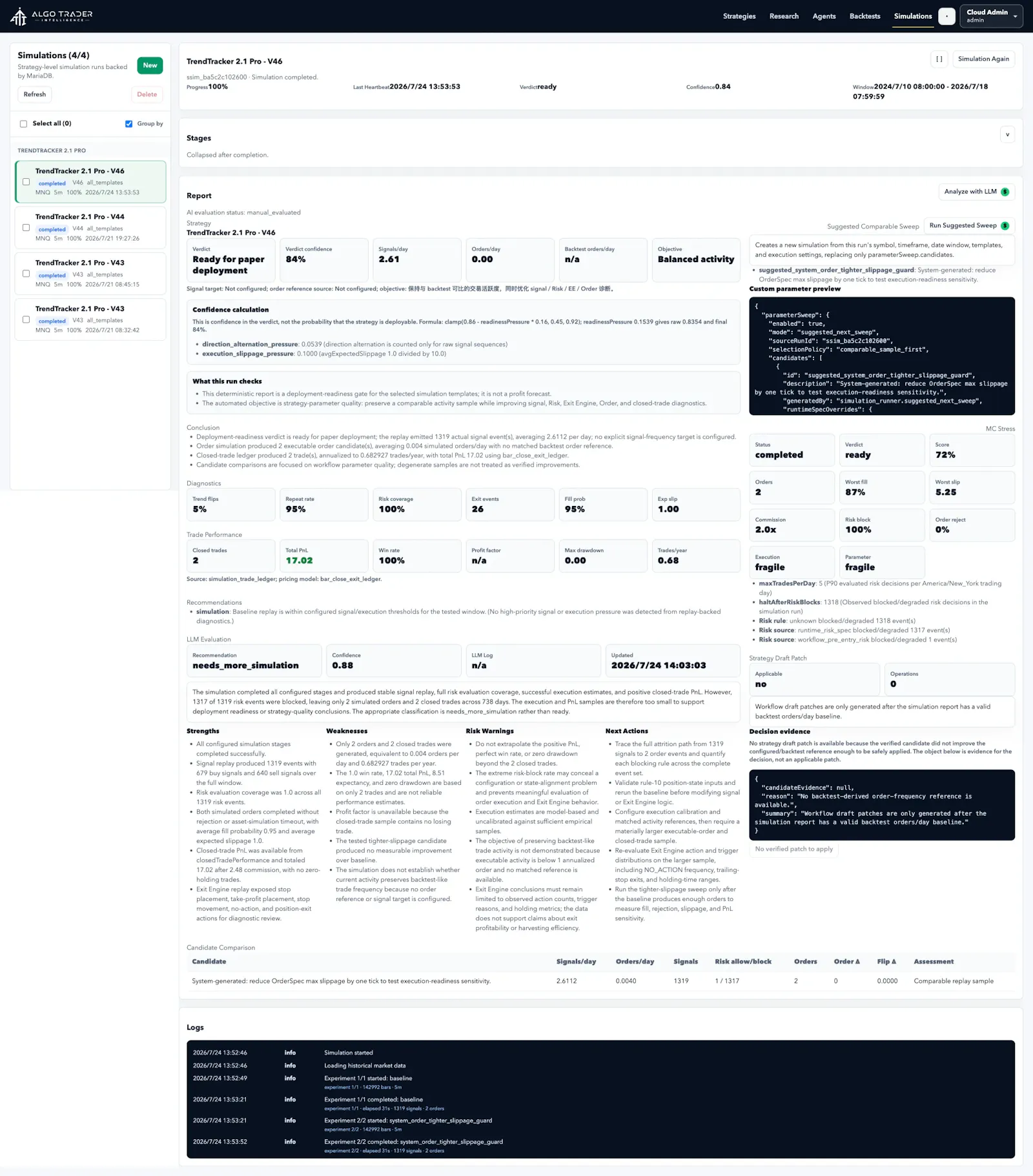 Algo Trader Intelligence screenshot 4