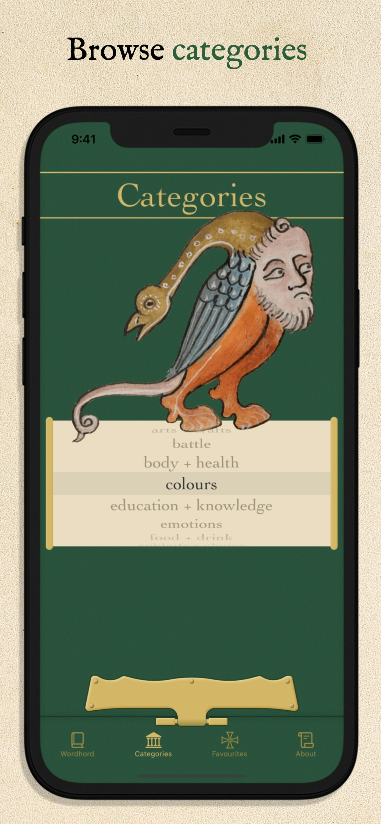 Old English Wordhord iOS app gallery image