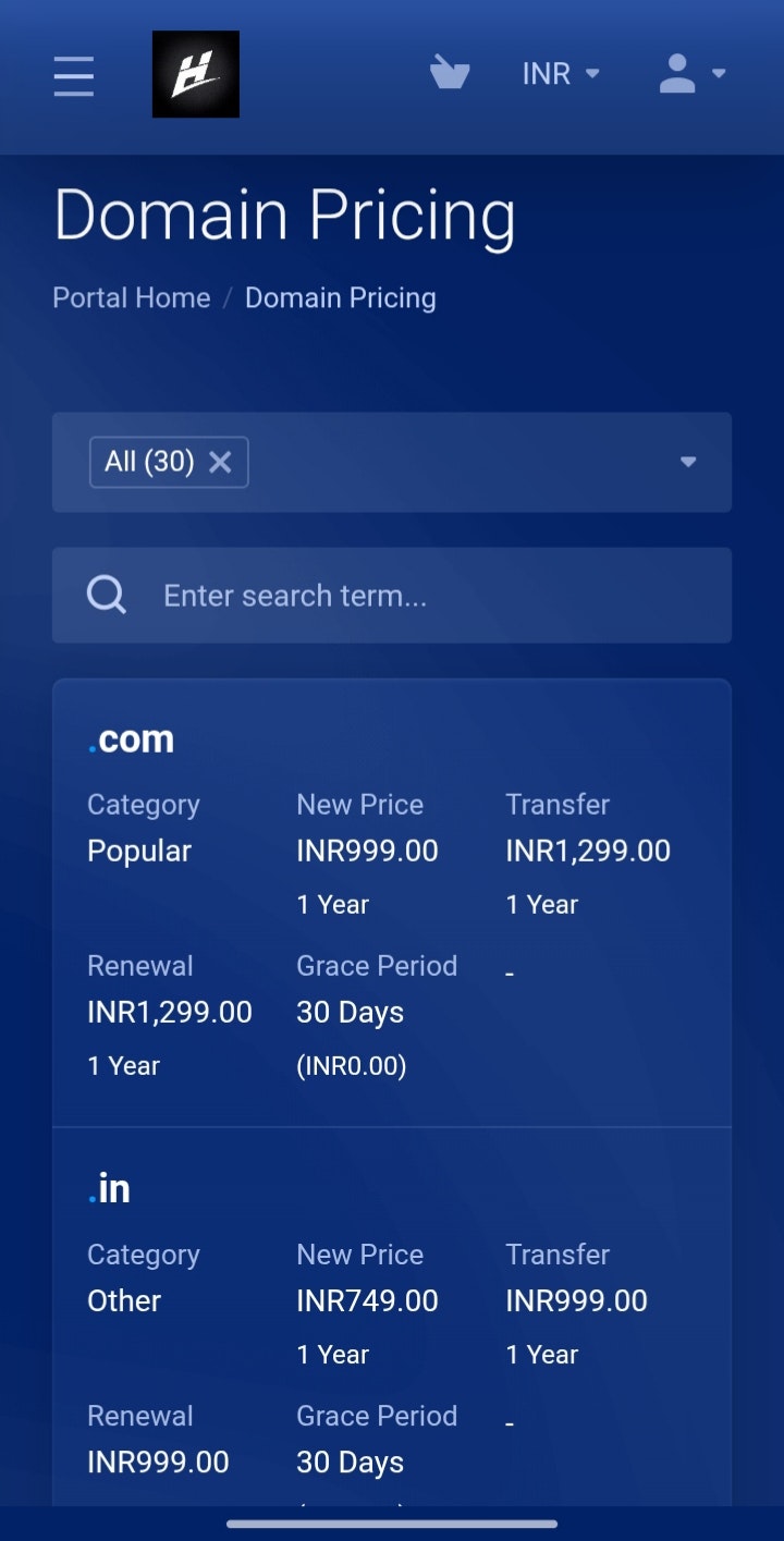 HostVeda Cloud™ - Screenshot 2 showing product features and functionality