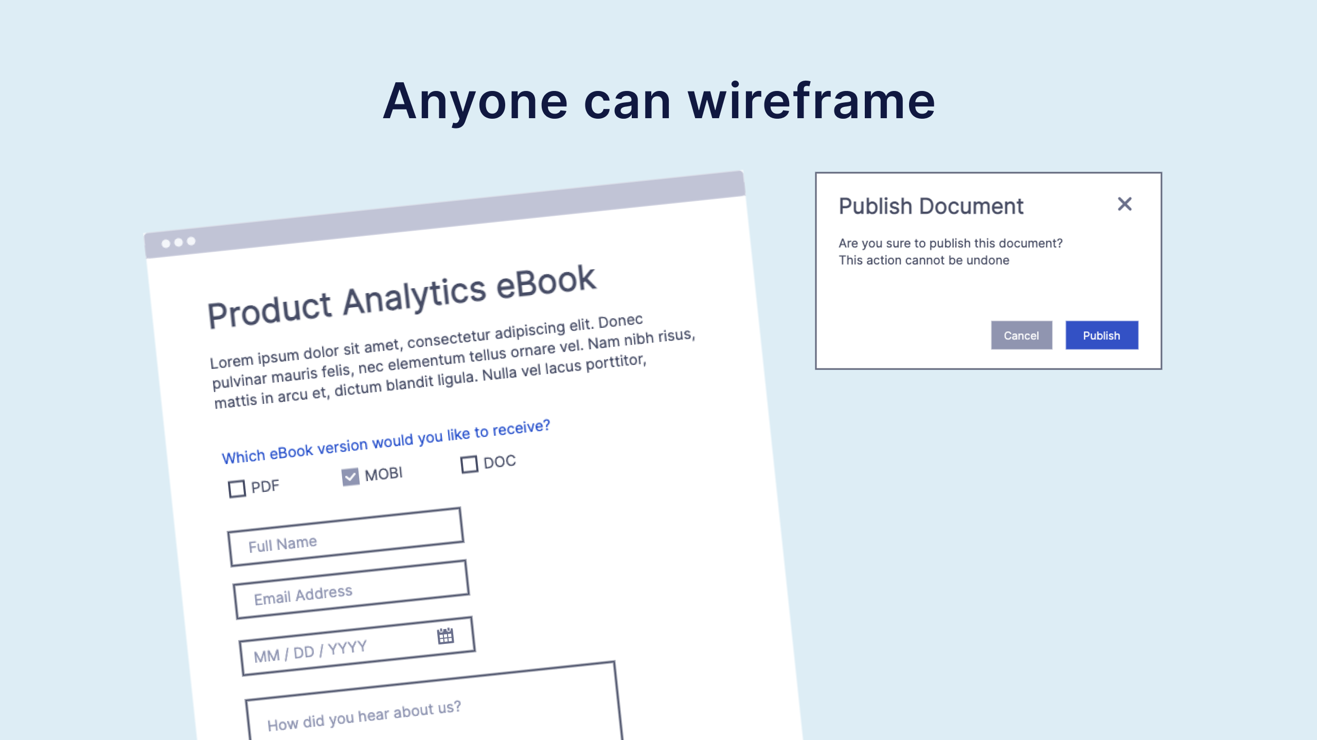 Zen Wireframe gallery image