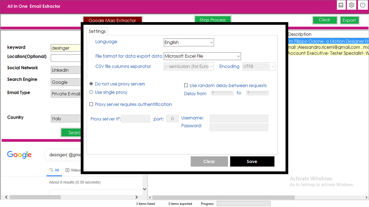 AllINONE Email Extractor And Scraper media 4