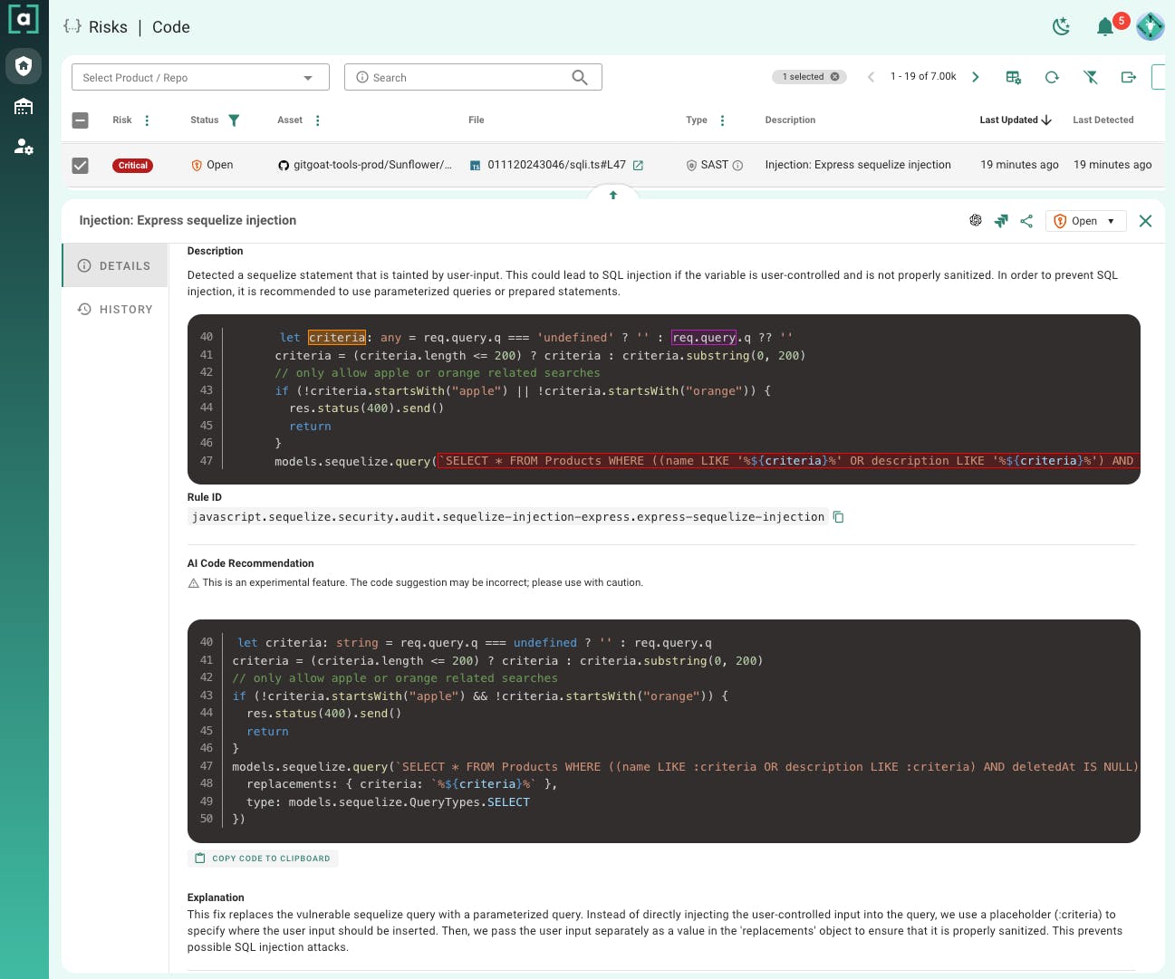 AI-based code risk mitigations media 1