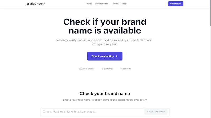BrandCheckr screenshot 1