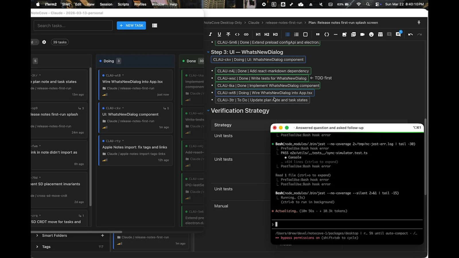 NoteCove screenshot 1 (video preview)