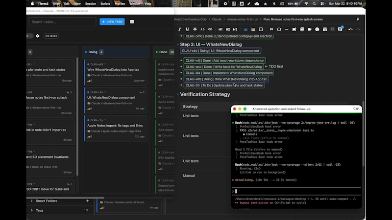 NoteCove screenshot 1 (video preview)