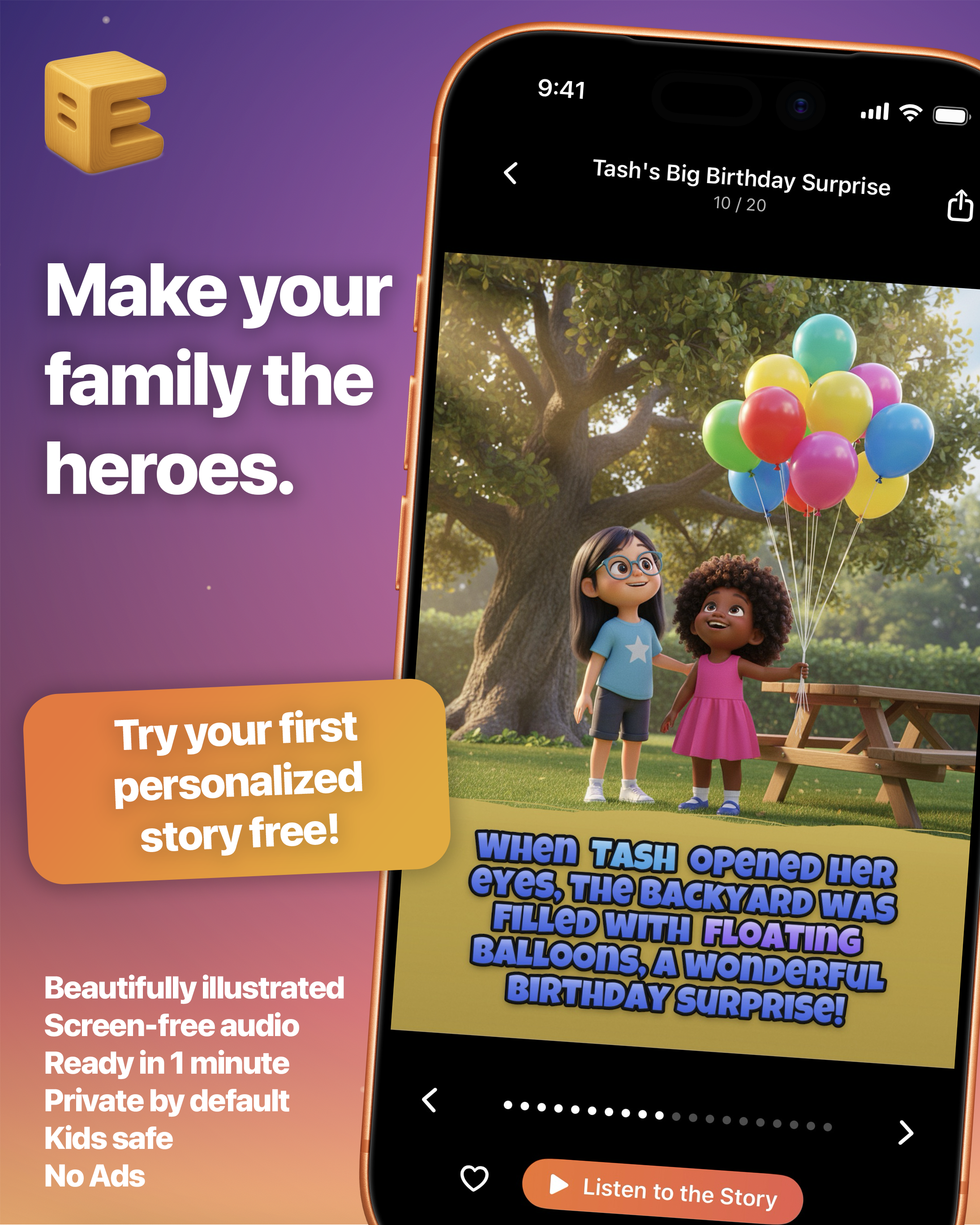 Evercrate: Personalized Bedtime Stories gallery image