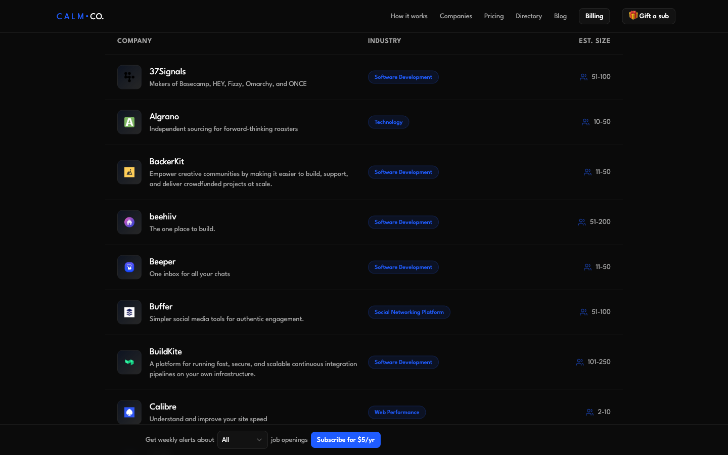 Calm Companies gallery image