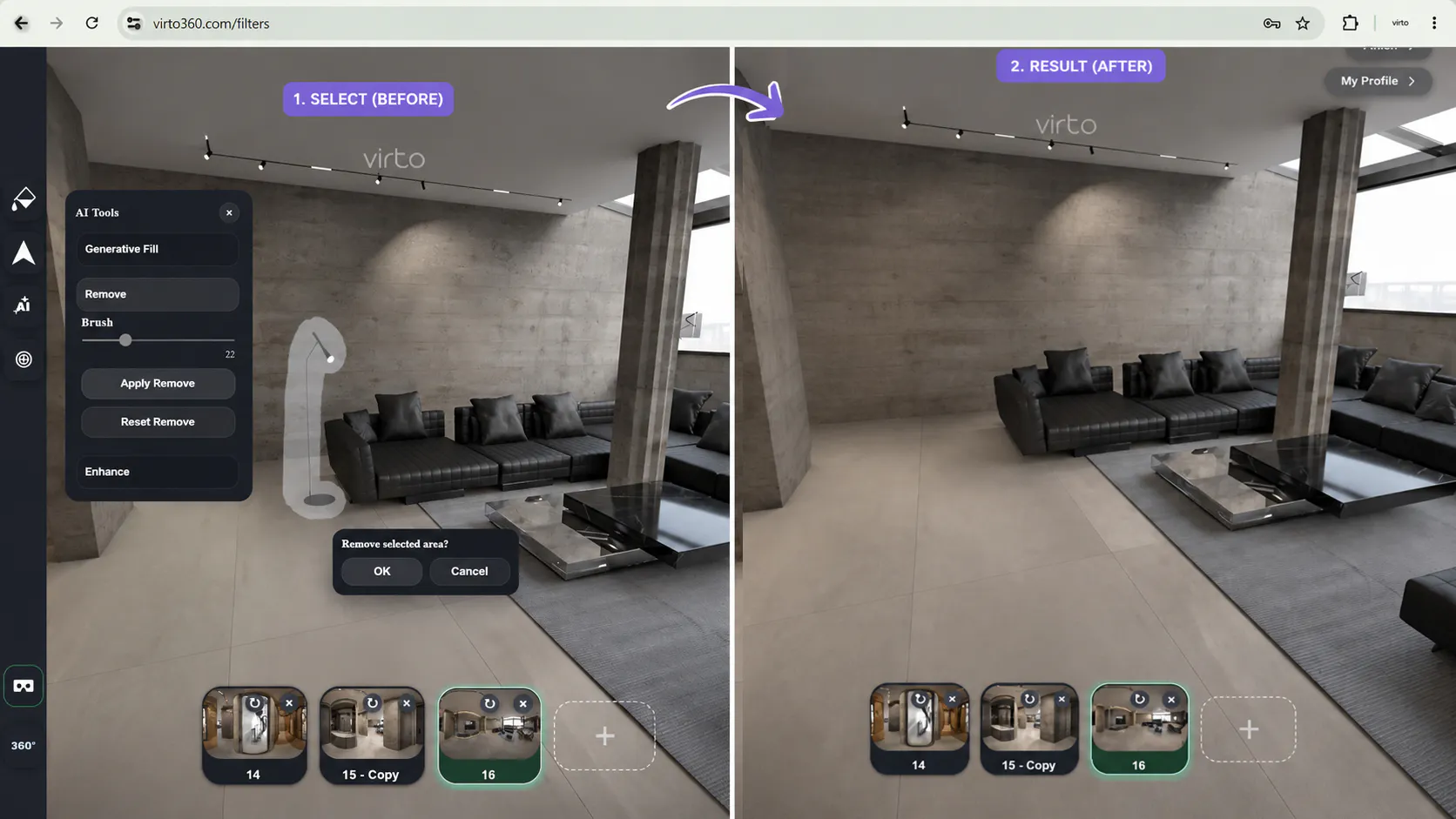 Virto 360 – Virtual Tour Platform 截图 4