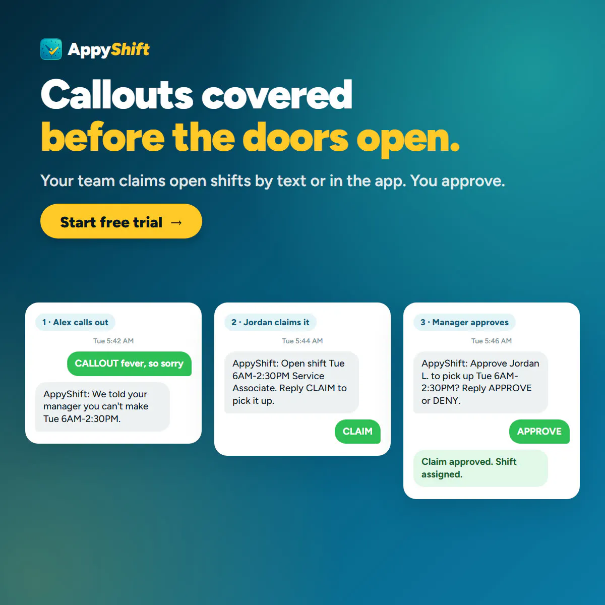 AppyShift gallery image