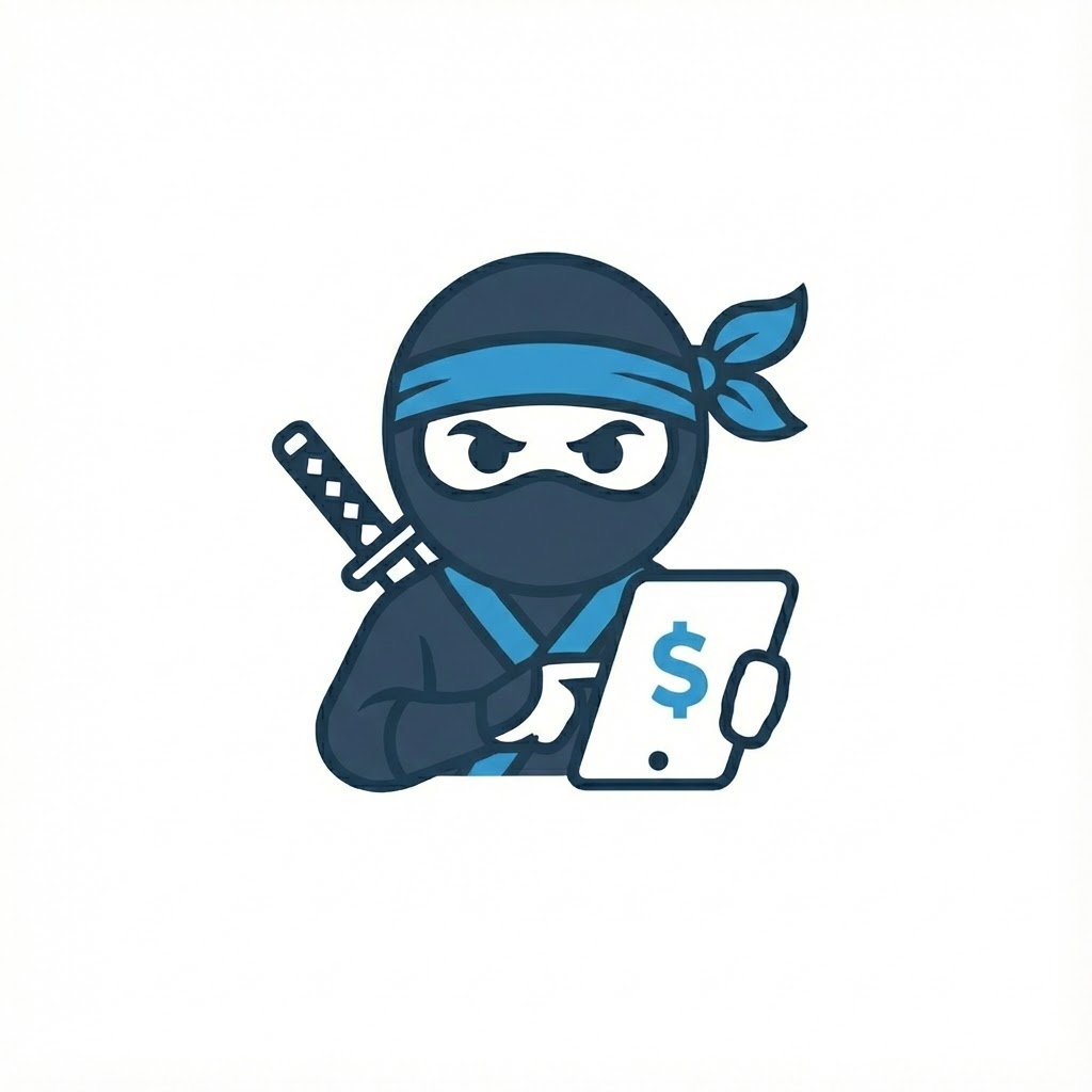 Bills Ninja - Product Hunt launch logo and brand identity