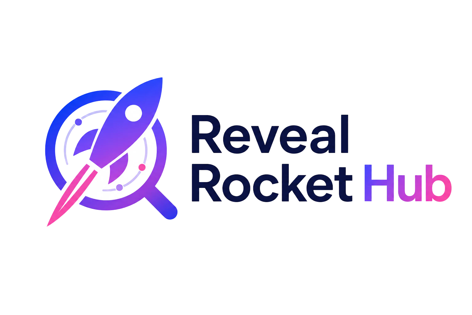 Reveal Rocket Hub logo