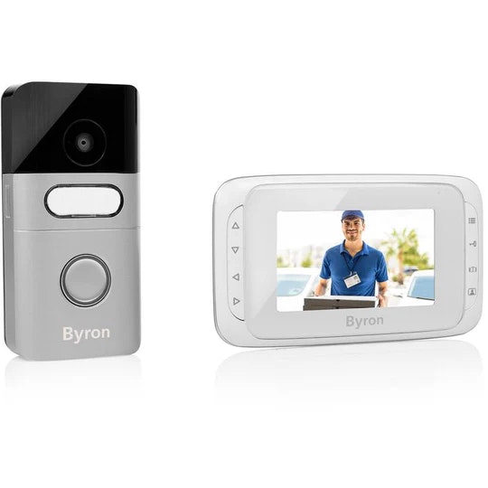 Byron Radio Video Door Intercom - Byron DIC-22815 Funk Videotürsprechanlage |Электро Тэке медиа 1