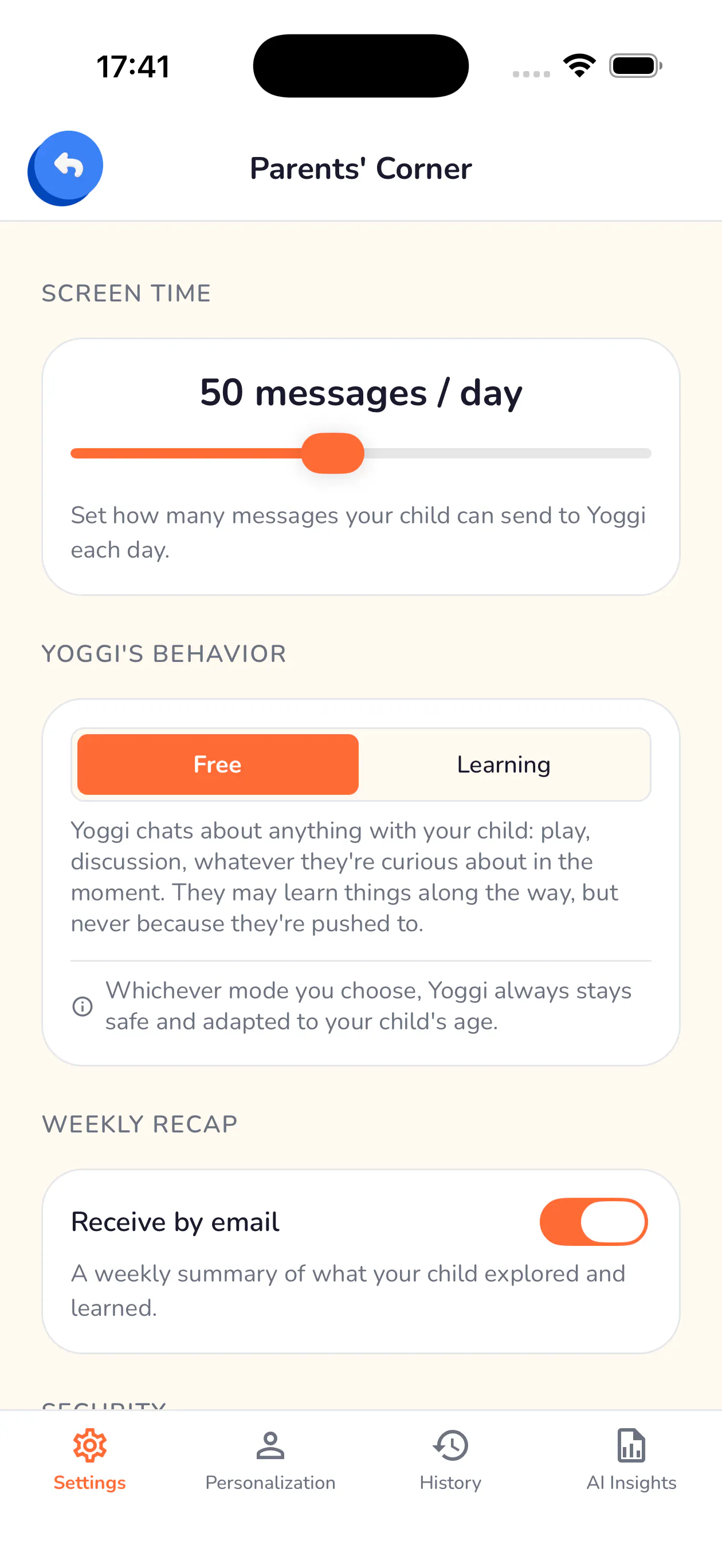 Yoggi screenshot 5