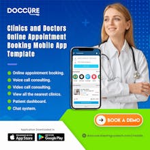 Doctors Booking Mobile App Template gallery image